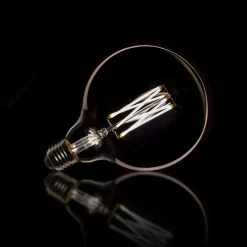 GM Lichtbron LED filament bol Ø12,5 - E27 6W dimbaar / Smoke Grijs Clearance