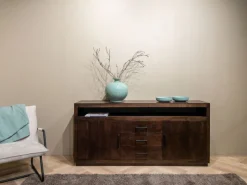 Livingfurn Dressoir Jaxx 180cm Mangohout Bruin Discount
