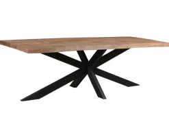 Livingfurn Eettafel Nairobi Boomstam Spinpoot 200 cm