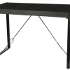 Livingfurn Bartafel Norris Mangohout Zwart 140cm Clearance