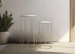 Mauro Ferretti Zuil New Glass Goud Set van 2