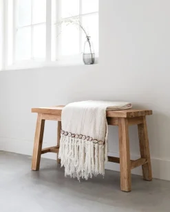 Must Living Bankje Trinity Recycled Teakhout Naturel Outlet