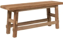 Must Living Bankje Tuscany Rustiek Recycled Teakhout 100cm New