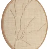 Must Living Wanddecoratie Jungle Naturel Palmblad Ø85cm