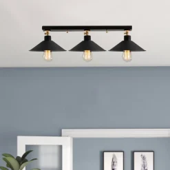 Arabic House Plafondlamp Berceste Short 3-Lichts Zwart Outlet