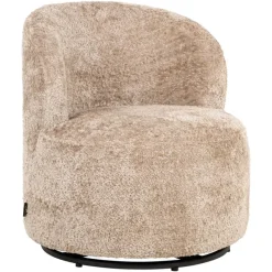 Richmond Interiors Richmond Draaistoel Kids Jackie Sheep Nature Lichtbruin Outlet