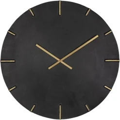 Richmond Interiors Richmond Klok Bilal Zwart/Goud New