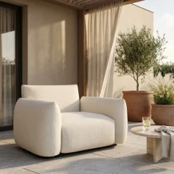 Richmond Interiors Richmond Outdoor Lounge Stoel Dawson Alpine Beige Clearance
