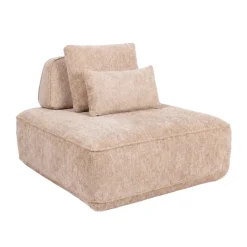 Richmond Interiors Richmond 1-Zitsbank Tudor Boldweave Verstelbare Rugleuning Naturel Hot
