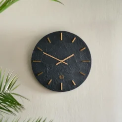 Rivièra Maison Wandklok Harlem Zwart Clearance