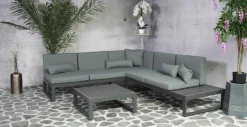 SenS-Line Loungeset Malaga Aluminium Antraciet