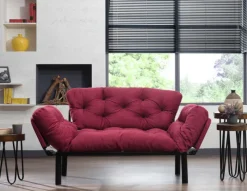 Arabic House Slaapbank Nitta 2-Zits Bordeaux New