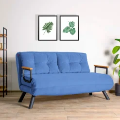 Arabic House Slaapbank Sando 2-Zits Blauw
