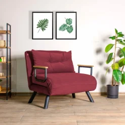 Arabic House Slaapfauteuil Sando Single Bordeaux