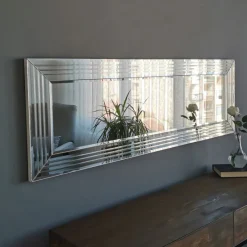 Arabic House Spiegel Akcay Zilver 120x40cm