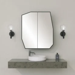 Arabic House Spiegelkast Quartz Zwart