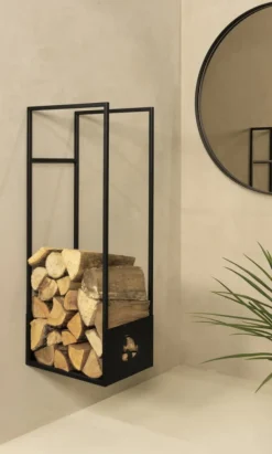 Spinder Design Haardhoutrek Lumber Locker Zwart M Best