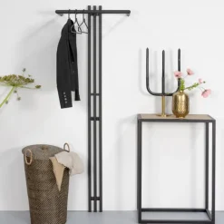 Spinder Design Wandkapstok Senza 5 Zwart