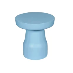 StarFurn Bijzettafel Drum Blauw Best