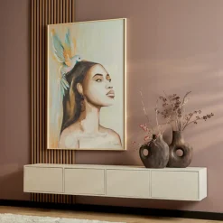StarFurn Zwevend Tv-meubel Vision 200cm Zand New