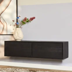 StarFurn Zwevend Tv-meubel Vision 120cm Zwart Online