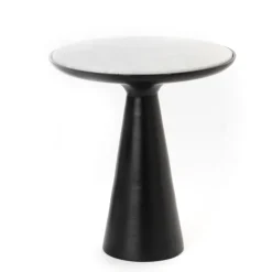 StarFurn Bijzettafel Essy Zwart 38cm New