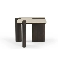 StarFurn Bijzettafel Maeve Bruin 57cm