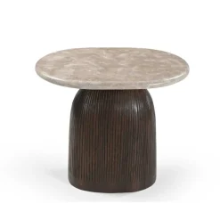 StarFurn Bijzettafel Noel Bruin 60cm