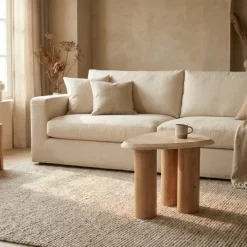 StarFurn Bijzettafel Nuvé Naturel 60cm Best