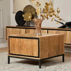 StarFurn Bijzettafel RichWood Mangohout 60cm Outlet