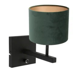 Steinhauer Wandlamp Stang Velours Groen