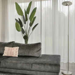 Steinhauer Zenith Vloerlamp Staal 187cm