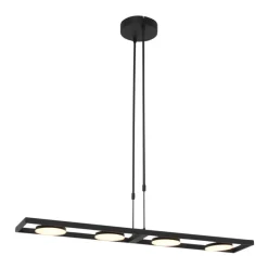 Steinhauer Hanglamp Soleil 90cm Zwart Clearance