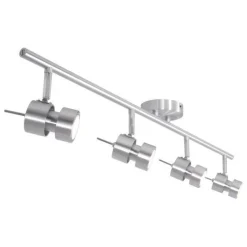 Steinhauer Natasja LED Plafondspot Staal 4-lichts 90cm Best