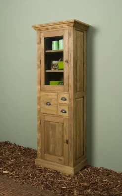 Tower Living Vitrinekast Bologna 66cm Bruin