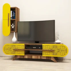 Arabic House Tv-meubel Defne met Wandschap