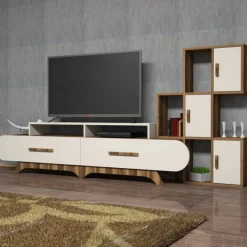 Arabic House Tv-meubel Flora met Wandschap