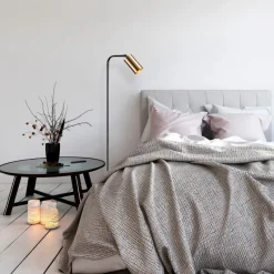 Arabic House Vloerlamp Emek Goud/Zwart
