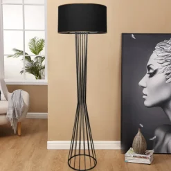 Arabic House Vloerlamp Rowena Zwart Hot
