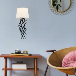 Arabic House Wandlamp Asaf Sticks /Zwart