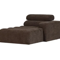 Woood Chaise Longue Novi Element Arm Rechts Melange