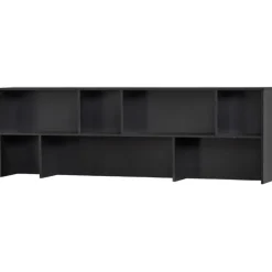 Woood Opzetkast New Gravure Grenen Zwart Outlet