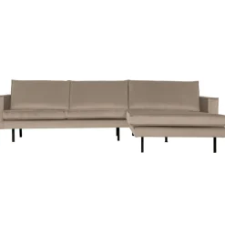 Woood Rodeo Chaise Longue Rechts Velvet Khaki Outlet