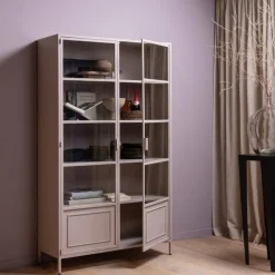 Woood Vitrinekast Ronja XL Metaal Soft