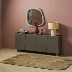 Woood Vloerkleed Livo Viscose/wol 170x240cm Bruin Sale