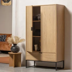 Woood Wandkast Silas Eiken Decor