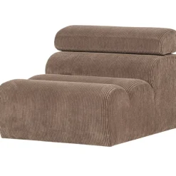 Woood 1-zits Element Novi Ribstof Taupe Discount