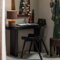Woood Bureau/Sidetable Mael Fineer Zwart