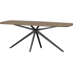 Woood Eettafel Tablo Deens Ovaal Vj 220x100cm Cashmere Brown