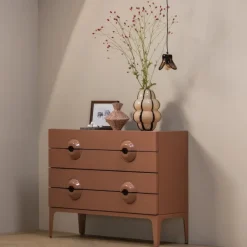 Woood Ladekast/commode Merge Oudroze